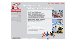 Desktop Screenshot of fahnen-stadelmann.ch